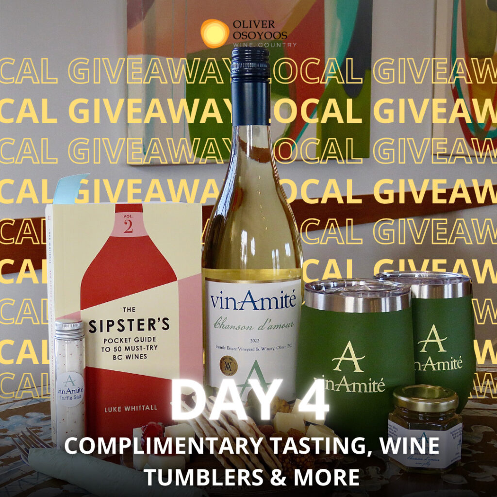 12 Days of Giveaways Contest | Oliver Osoyoos Wine Country