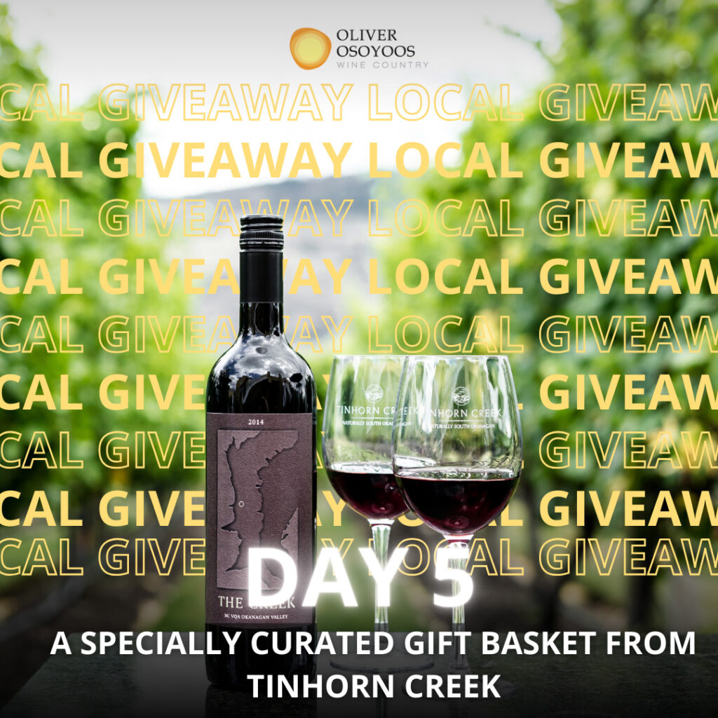 12 Days of Giveaways Contest | Oliver Osoyoos Wine Country