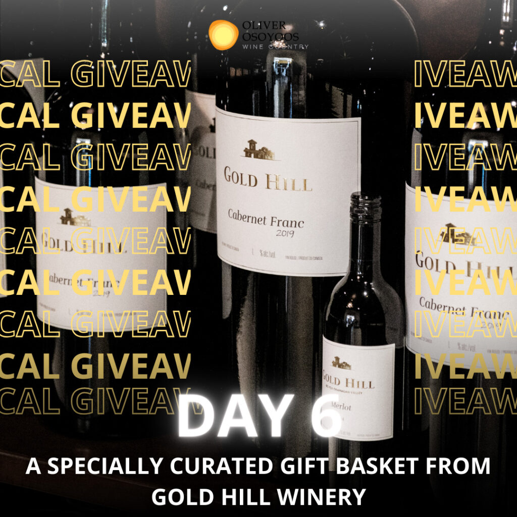 12 Days of Giveaways Contest | Oliver Osoyoos Wine Country