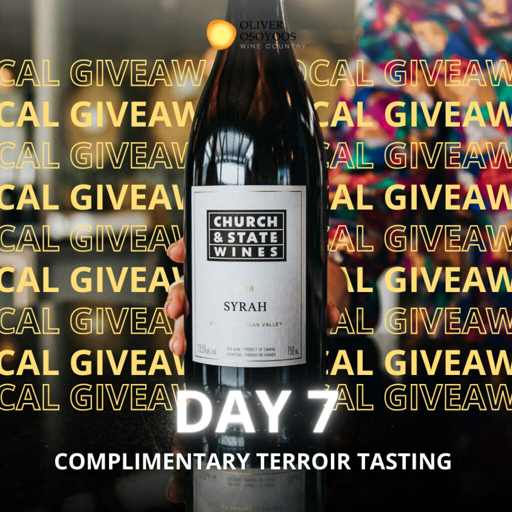 12 Days of Giveaways Contest | Oliver Osoyoos Wine Country