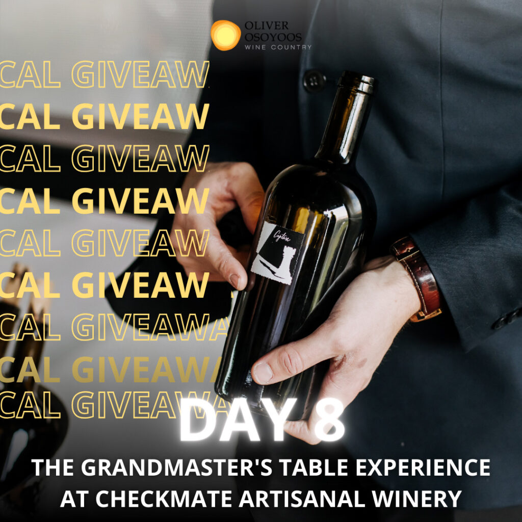 12 Days of Giveaways Contest | Oliver Osoyoos Wine Country